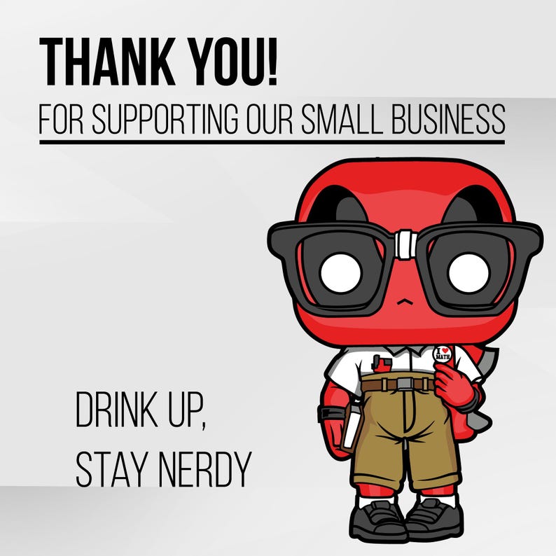 Thank You For Supporting Nerdy Sip.