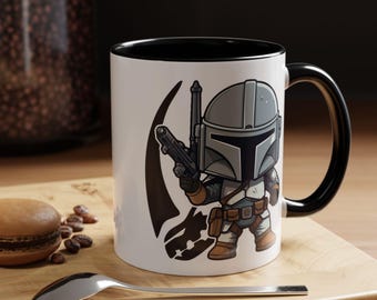 Taza Mandaloriana: ¡El camino del cazarrecompensas en cada sorbo!