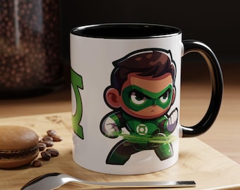 Taza Linterna Verde: ¡El poder de la voluntad a tu alcance!