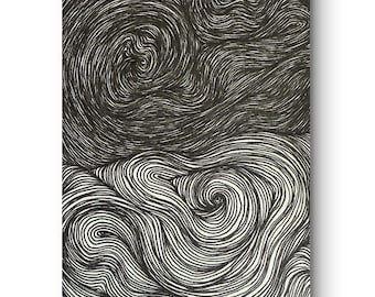 Balance | Art | Ink Drawing | Wall Decor | Line Drawing | Original Art | Pen Drawing | Abstract Art | Abstract Drawing