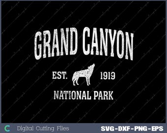Grand Canyon National Park Svg, Png, Digital File
