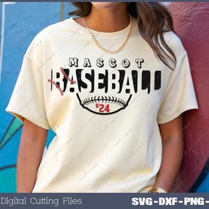 Baseball Team SVG: Mascot Design Template (Digital File)