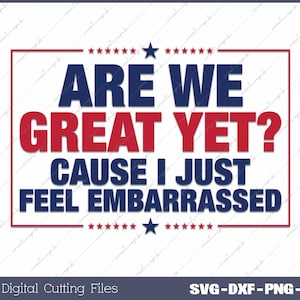 Anti Trump beschaamd SVG PNG, politiek sarcasme (digitaal bestand)