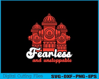 Fearless and Unstoppable Svg, Png, Digital File