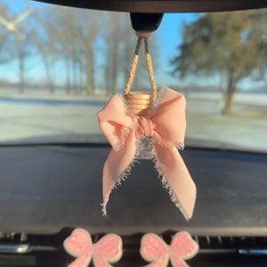 Difusor de coche con lazo coqueto