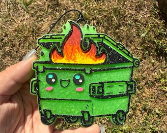 Ambientador para coche Freshie Dumpster Fire, Freshie