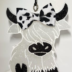 Ambientador para coche Highland Cow Freshie