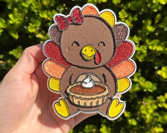Pavo con pastel Freshie, ambientador para coche, Freshie