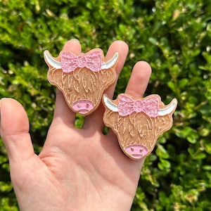 Highland Cow Vent Clip, Car Air Freshener, Vent Clip