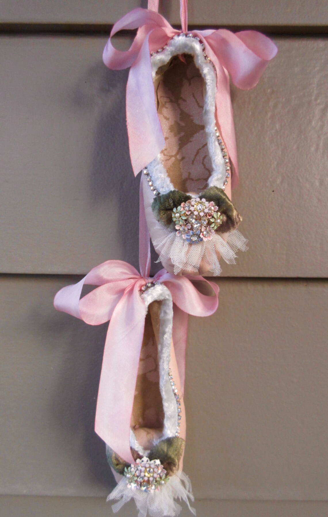 sparkly ballet slippers