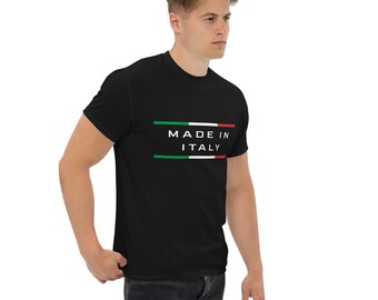 Made in Italy Shirt -Italian Car Lover - Italian Heritage Gift - Vintage Race Apparel - Car Enthusiast Gift - Italy Clothes - Car Apparel