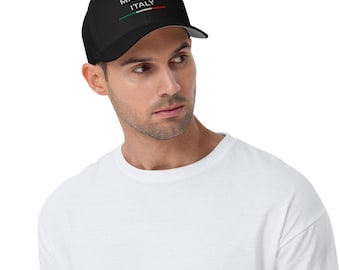 Made in Italy Cap - Italian Dad Hat - Classic Style Hat - Italian Gift - Premium Italian Style