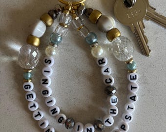 Taylor Swift "All Too Well" Friendship Bracelet Key Chain
