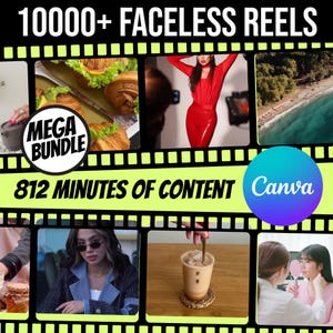 5000+ Aesthetic Faceless Video Reels | DFY Instagram Marketing Videos with PLR MRR Resell Rights