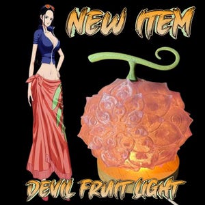 Nico Robin&#39;s Hana Hana Devil Fruit Light – Unique LED Decor for Anime Fans