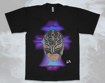 ヴィンテージ 90年代 WWE レイ・ミステリオ レスリング 619 Tシャツ M