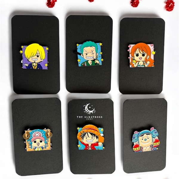 Pirate Crew Enamel Pins