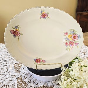 J & G Meakin Sunshine &quot;SOL&quot; vintage bone china serving platter
