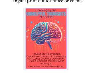 Therapy tool - Challenge Unhelpful Thoughts