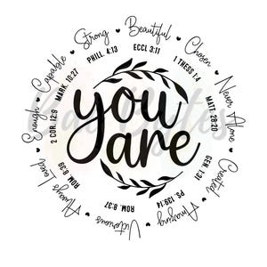 Paquete de Svg PNG inspiradores, citas motivacionales e inspiradoras, amor propio, bondad, fe, eres importante