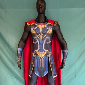 Capa Medieval Thor De Terciopelo – Disfraz De Halloween O Cosplay Para Hombre Y Mujer
