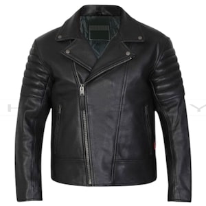 Men's Antique Style Diamond Black Slim Fit Cowhide Leather Men's Antique Style Diamond Black Slim Fit Cowhide Leather