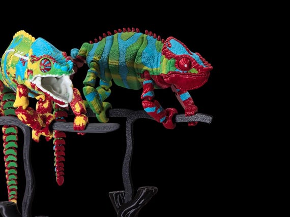 Articulated Panther Chameleon - Articulated LIZARD Digital