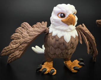 STL-bestand Bald Eagle - DIGITAAL BESTAND