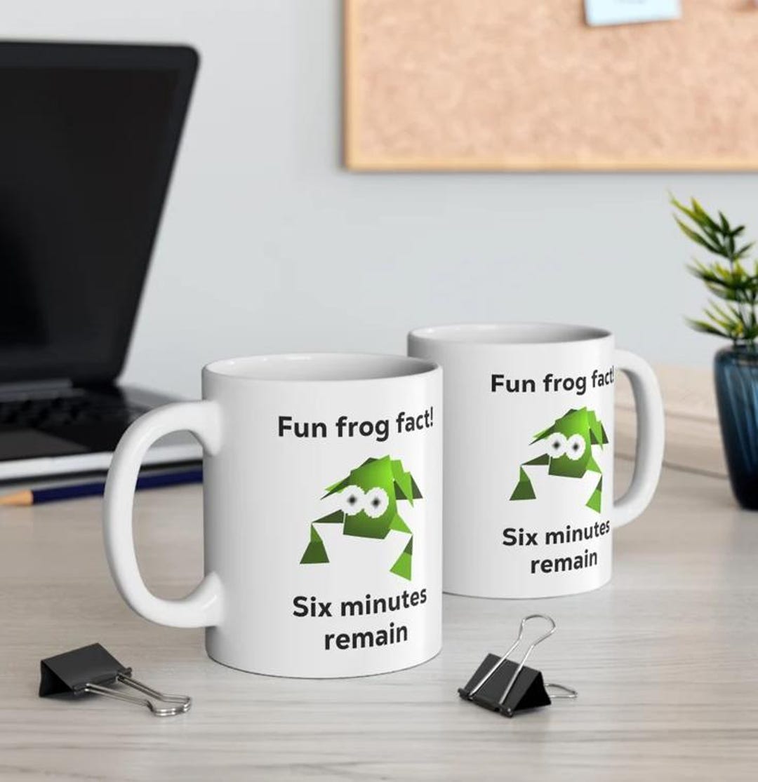 Fun Frog Fact Meme Mug, Funny Meme Mug, Ironic Mug, Oddly Specific ...