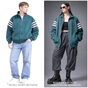 90年代ヴィンテージ クリスチャン・ディオール ムッシュ トラックジャケット M XLサイズ 24.5インチ PTP ティール ネイビーグレー