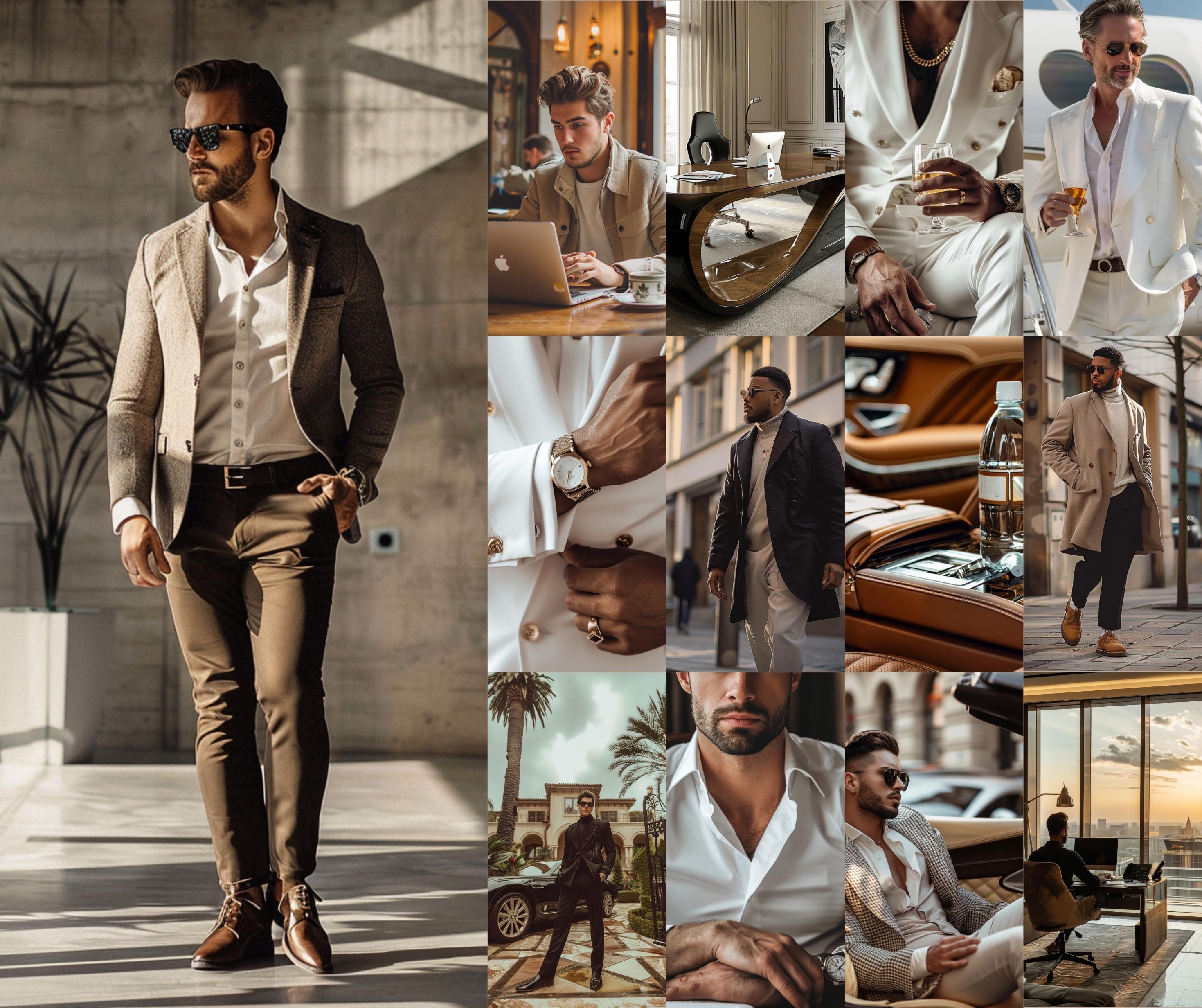 Luxury Men Images Aesthetic Photos, Instagram, Threads, Email Marketing ...