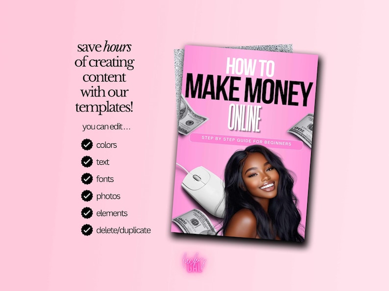 How to Make Money Online, Passive Income Strategies & Side Hustle Guide, Digital Business + Work from Home Ideas, Digital eBook image 5