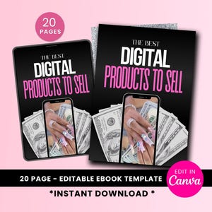 100+ Best-Selling Digital Product Ideas, Profitable Business Guide, Sell & Make Passive Income Online
