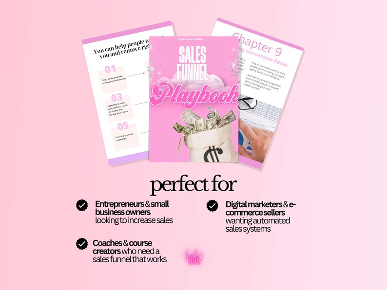 Profitable Sales Funnels Guide, How to Build + Optimize Funnels for More Leads & Conversions for Beginners, eBook Canva Template image 4