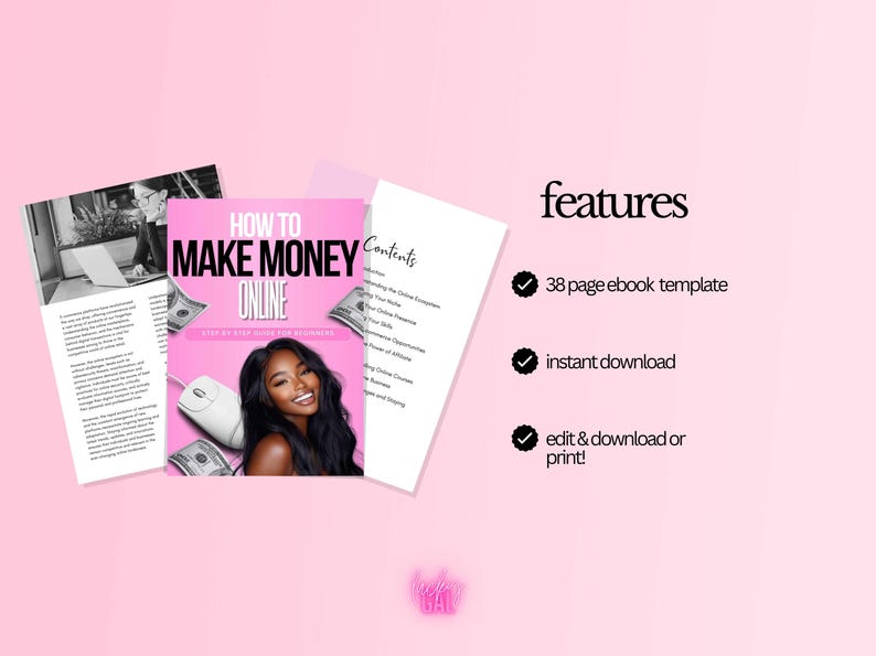 How to Make Money Online, Passive Income Strategies & Side Hustle Guide, Digital Business + Work from Home Ideas, Digital eBook image 2