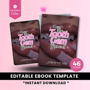 Zahn Edelsteine Business Template Guide, Wie man Zahnschmuck anwendet und verkauft, Anwendungsschritte, Preisgestaltung, Marketing für Beauty Entrepreneurs