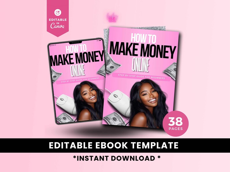 How to Make Money Online, Passive Income Strategies & Side Hustle Guide, Digital Business + Work from Home Ideas, Digital eBook image 1