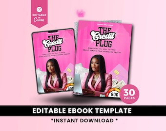 Credit Repair Guide and Dispute Letter Templates | Improve Credit Score, Build Financial Success, Canva Digital Download