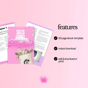 Profitable Sales Funnels Guide, How to Build + Optimize Funnels for More Leads & Conversions for Beginners, eBook Canva Template image 2