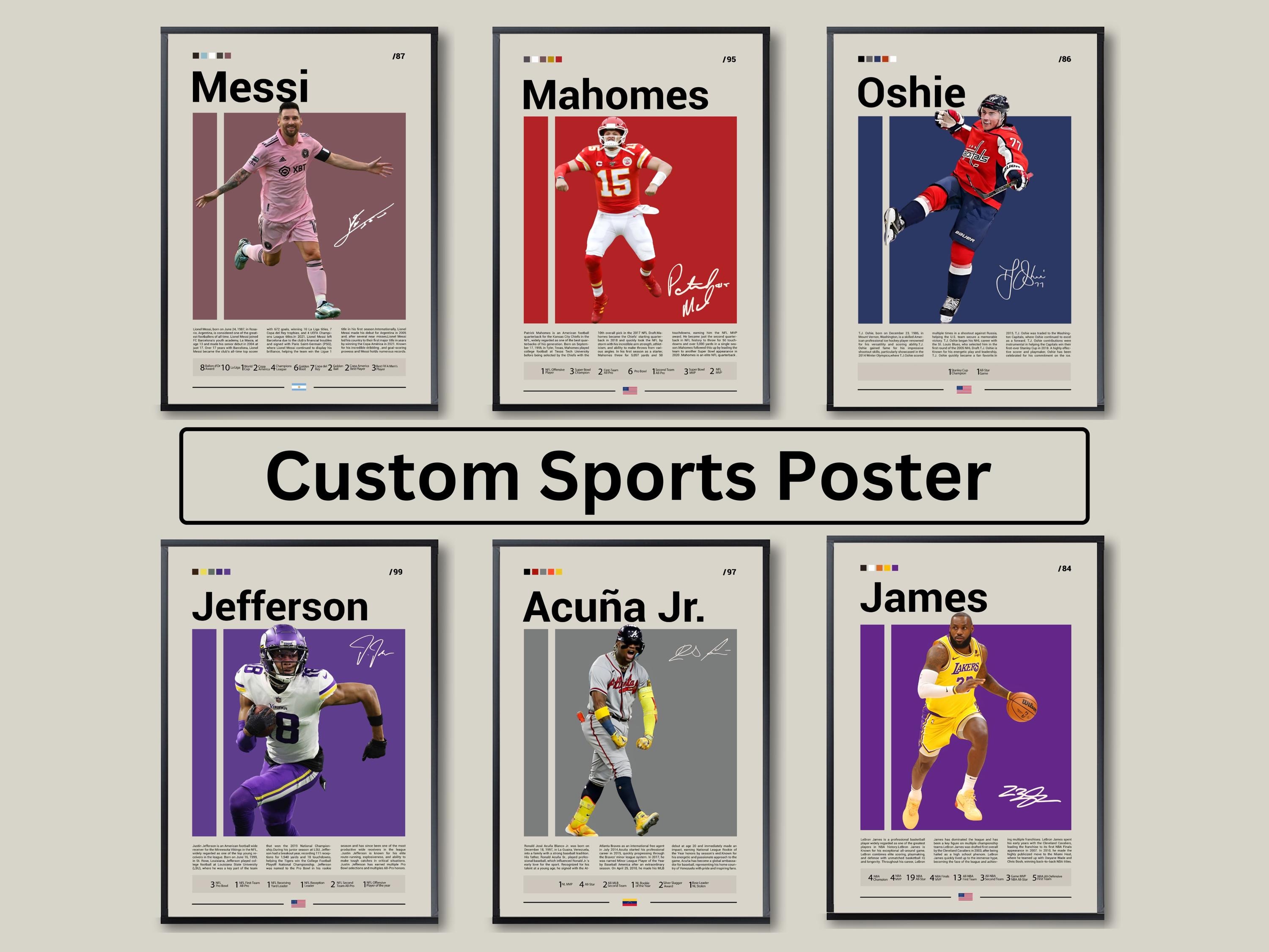 Khvicha Kvaratskhelia Leinwand-Poster 30x45 Cm - Moderne Wanddekoration