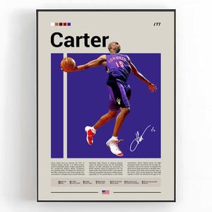 NBA Vince Carter サイン入りフォト 8x10 ビンスカーター - メルカリ
