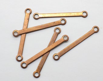 10 conectores metálicos vintage, conectores industriales vintage colgantes de 33 mm
