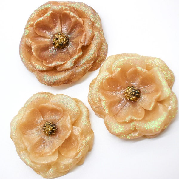 Prima Flowers Dipped In Resin