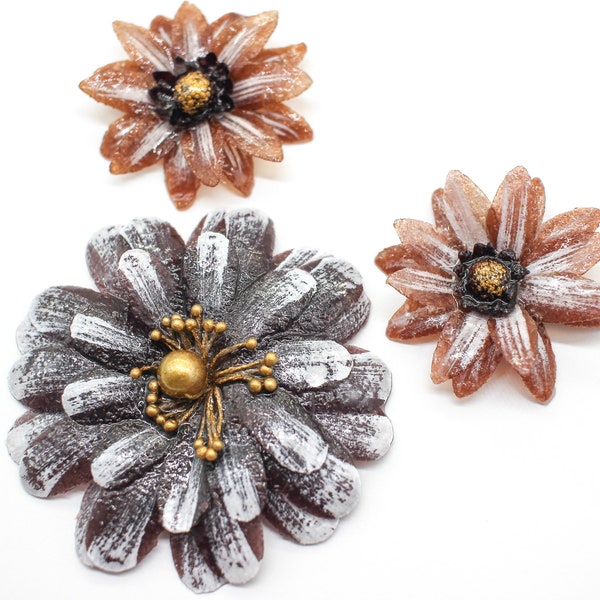 Prima Flowers Dipped In Resin