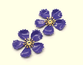 Double Headed Accents 72 pieces Purple Stamens 