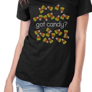 Camisa de maíz de caramelo de Halloween, camisa de bling de Halloween, camisa de maíz de caramelo, camiseta de maíz de caramelo, camiseta de bling
