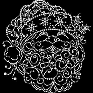 Believe Christmas rhinestone transfer, rhinestone applique, Christmas rhinestone shirt, ladies holiday shirt, women&#39;s Christmas shirt
