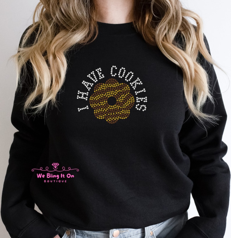 Girl Scout Cookie Shirt, Girl Scout Shirt, I Have Cookies Shirt, Bling ...