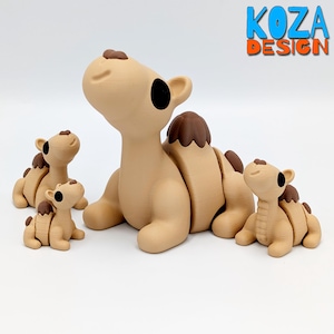 Camel Fidget Toy: Moving Spinner Desk Toy - Sensory & Stress Relief