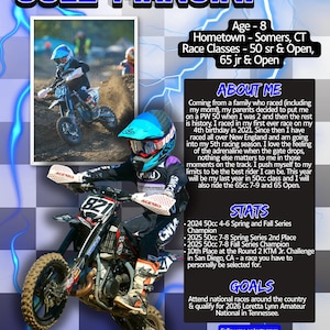 Motocross Resume. All Sports Resume